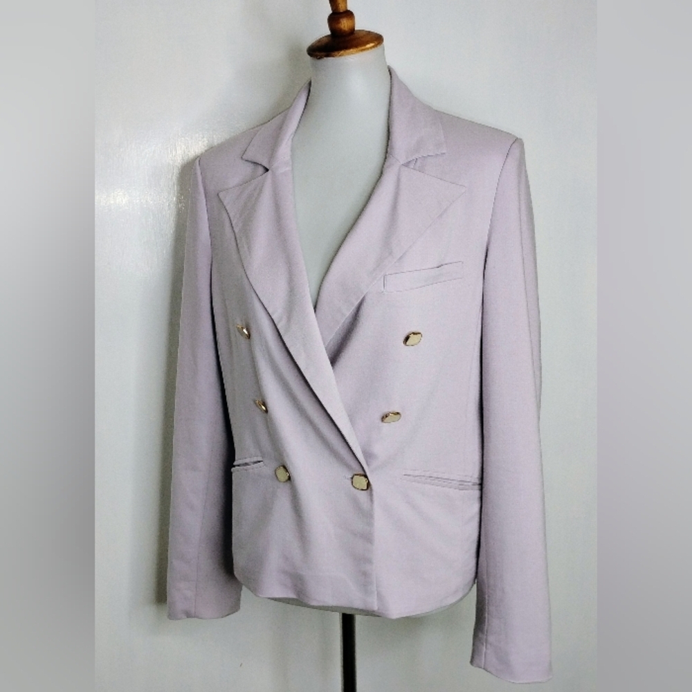 Retro Lightweight Double Breasted Jacket - image 3